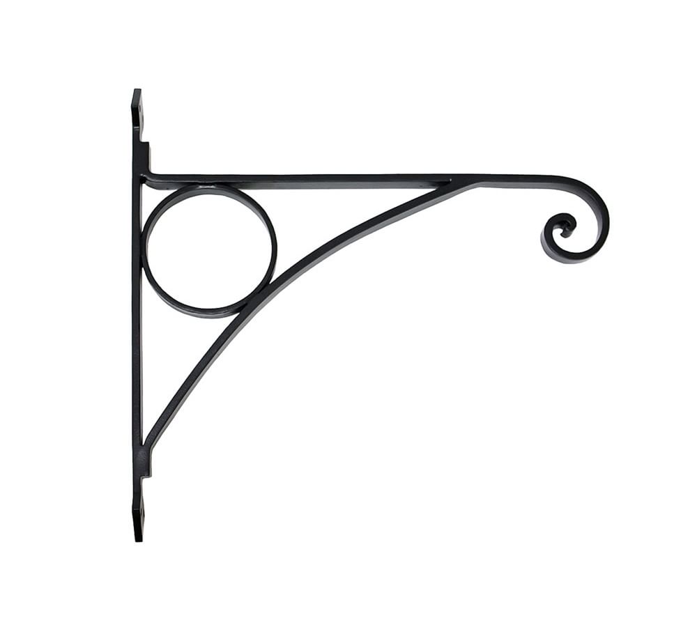 Swirl Wrought Iron Wall Bracket Pottery Barn