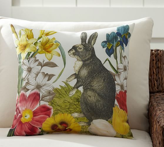 outdoor botanical cushions