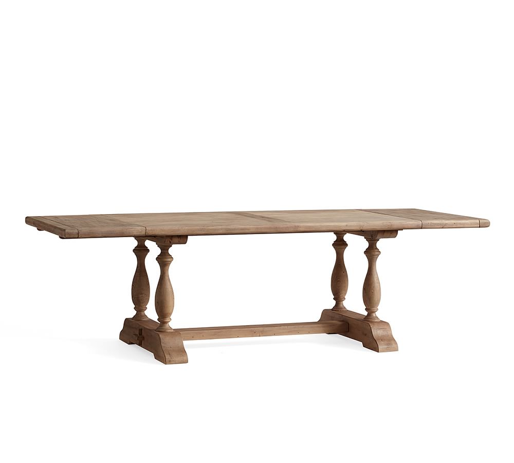 Parkmore Reclaimed Wood Extending Dining Table | Pottery Barn