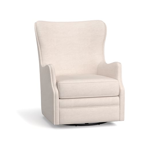 swivel wingback chair