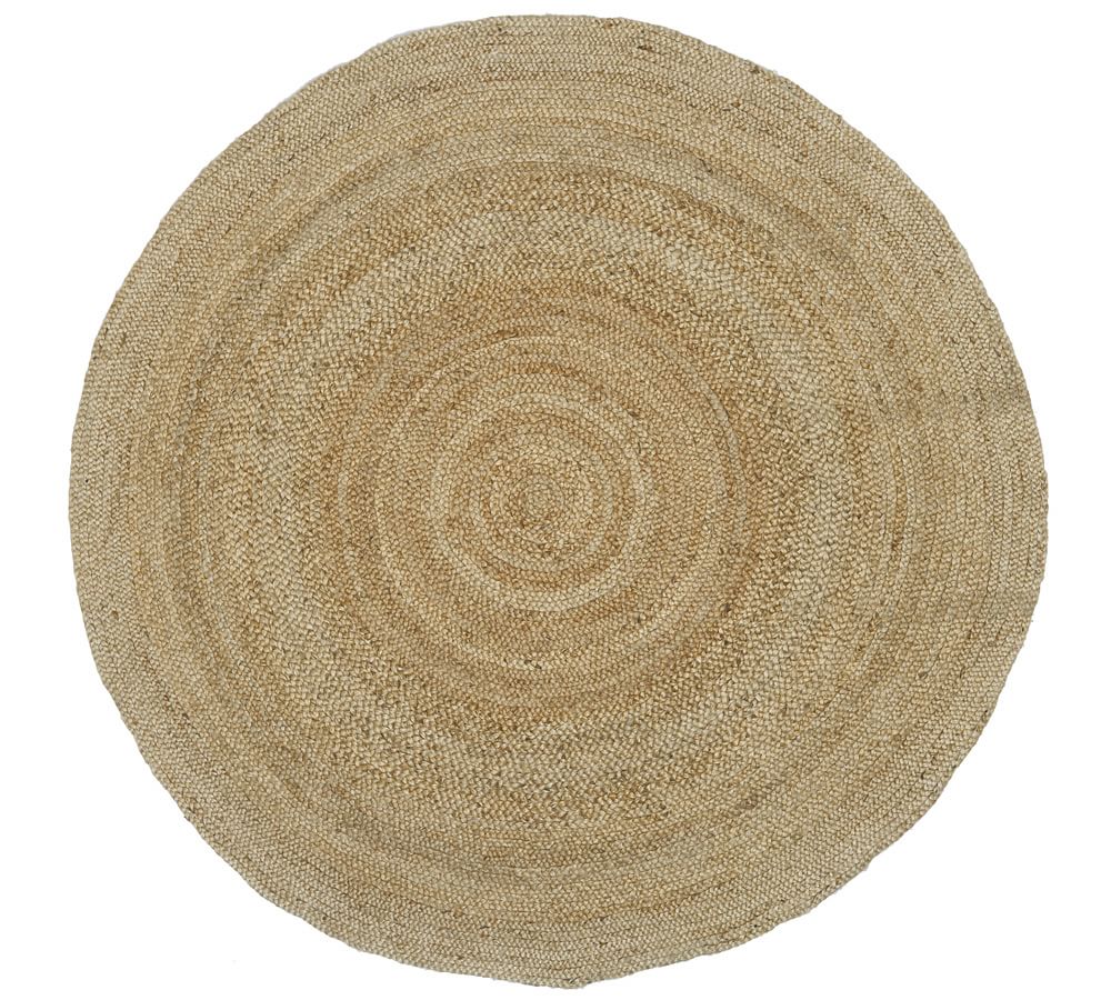 Round Braided Jute Rug | Pottery Barn