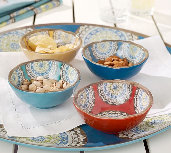 ceramic snack bowls