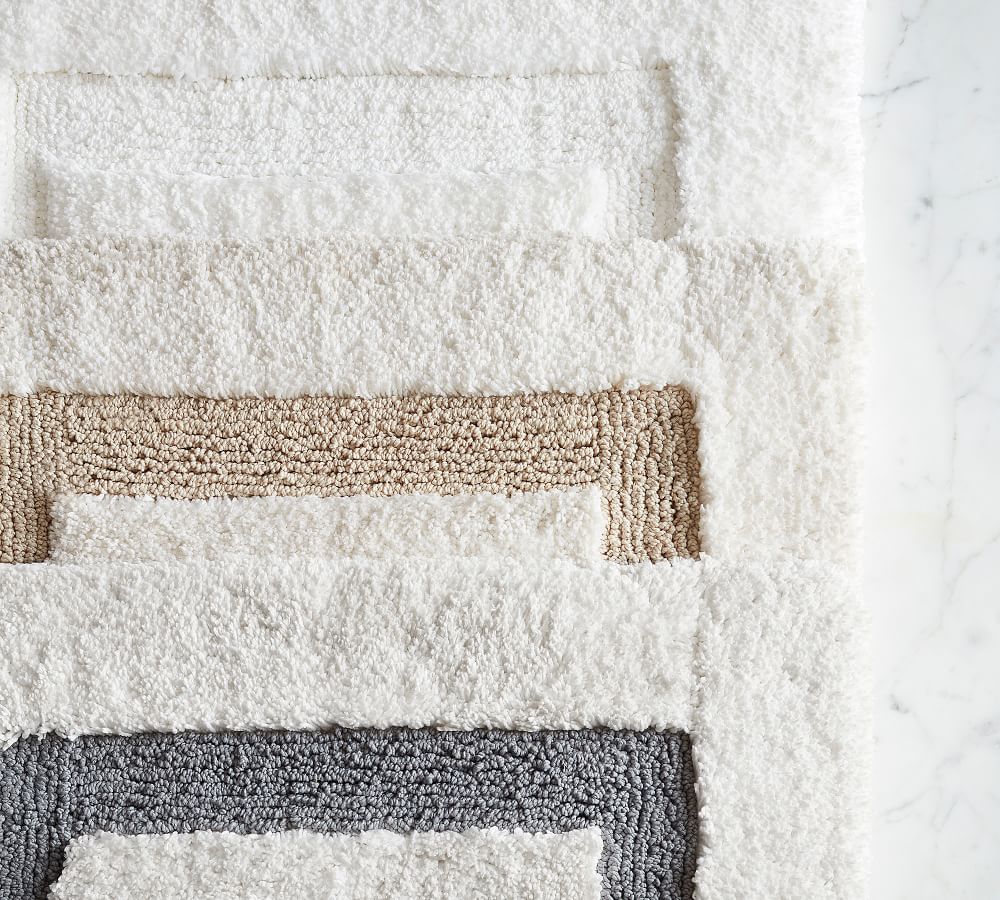 Memory Foam Bath Mat Pottery Barn