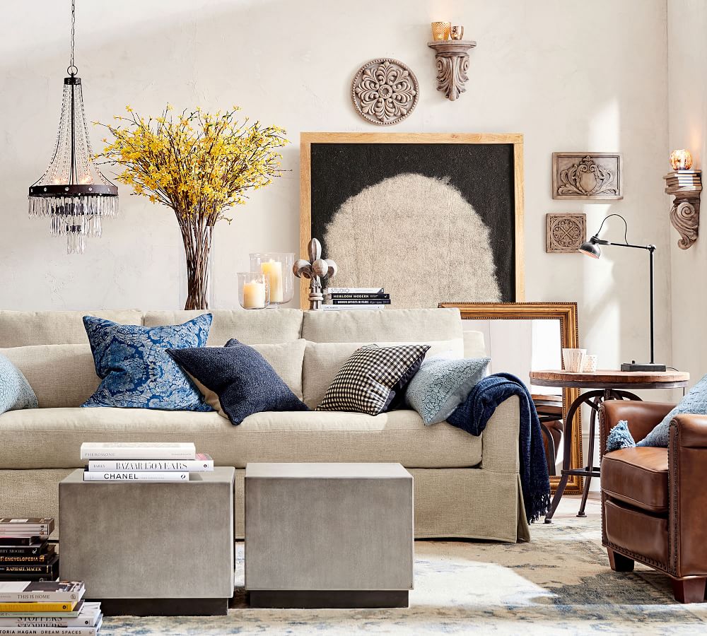 Framed Felt Textile Wall Art Pottery Barn