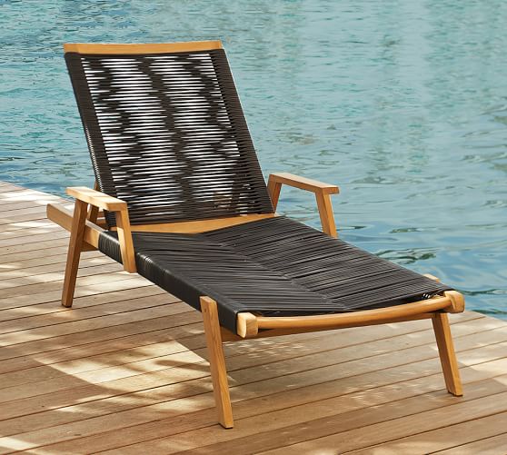 rope lounge chair outdoor