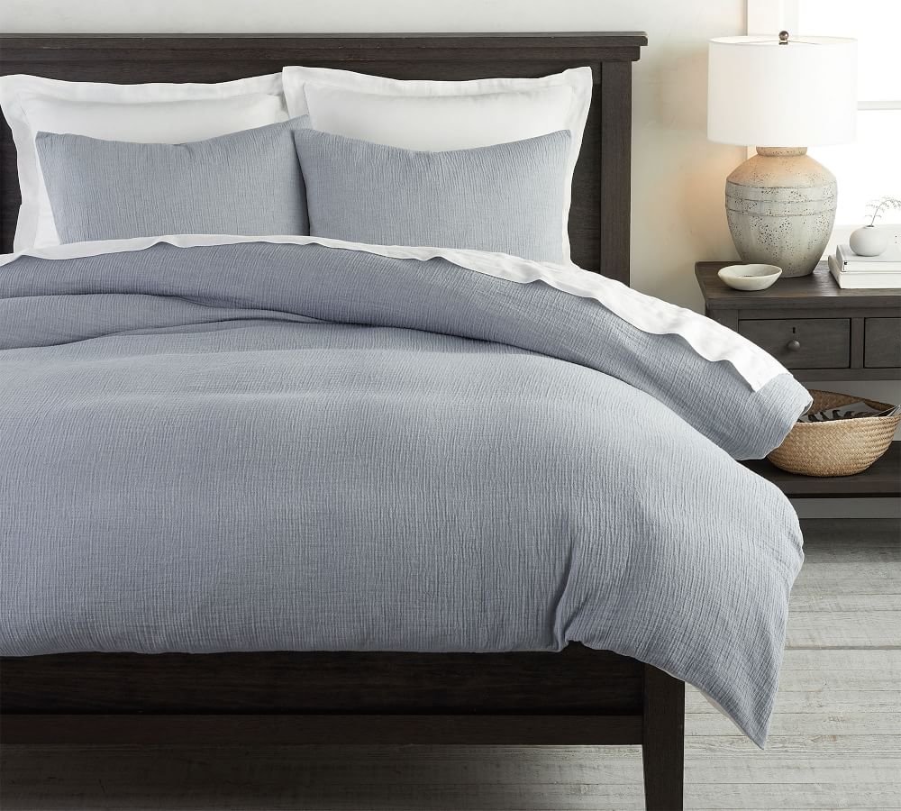 pottery barn soft cotton duvet