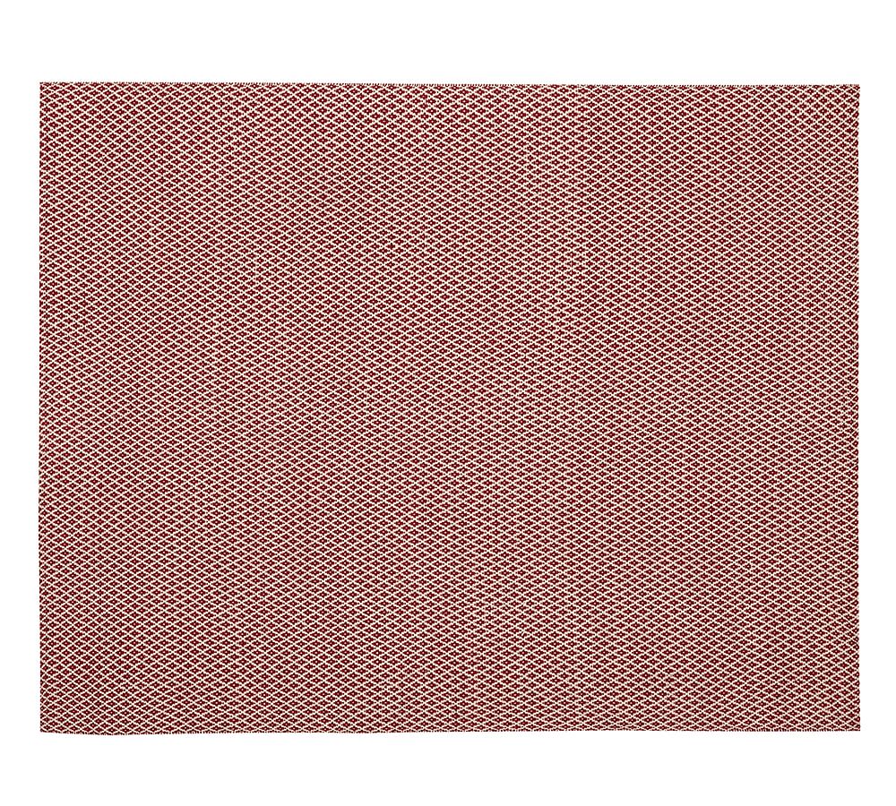 Basic Diamond Recycled Yarn Indoor/Outdoor Rug Pottery Barn