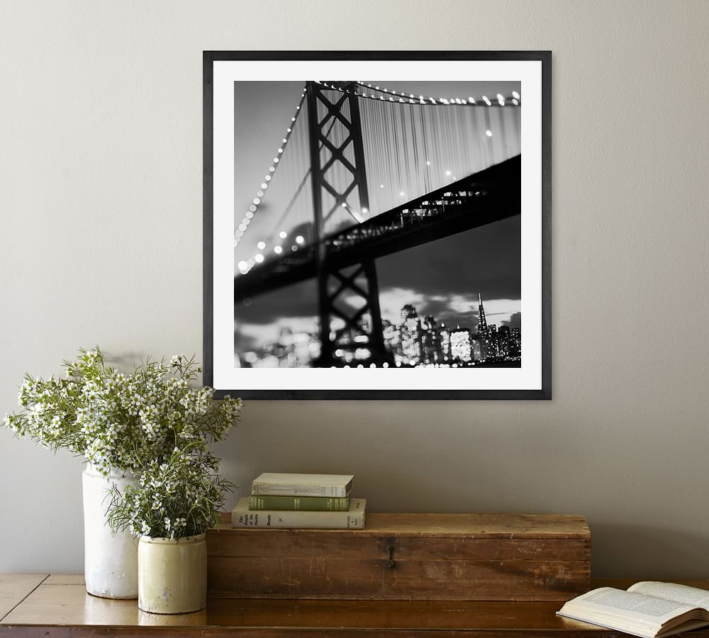 Bay Bridge Framed Print by Michal Venera | Pottery Barn