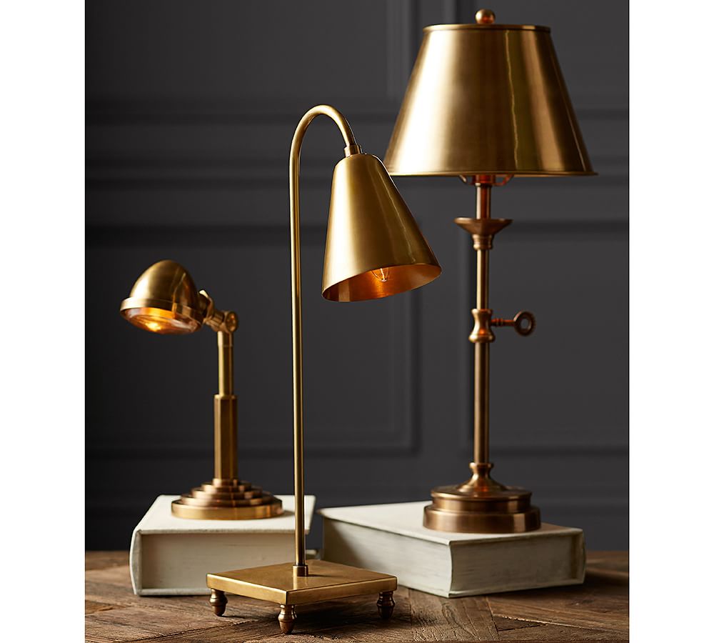 Quinn LED Table Lamp Pottery Barn