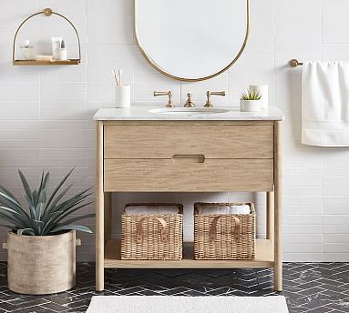 Manzanita 36" Single Sink Vanity | Pottery Barn