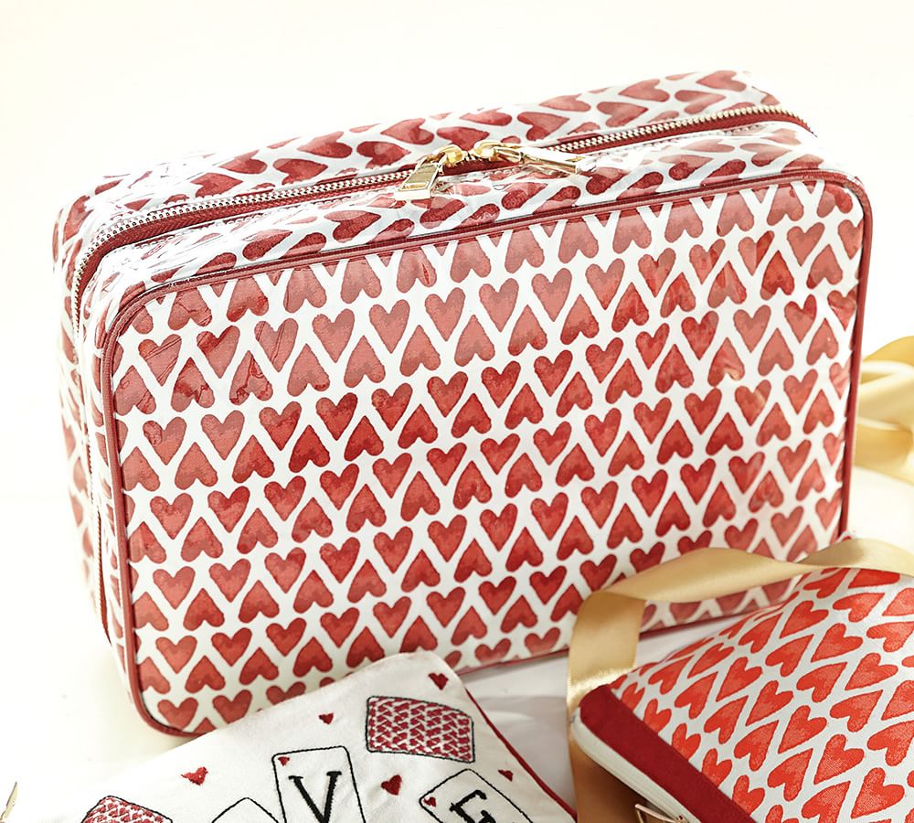 Heart Ultimate Makeup Bag Pottery Barn