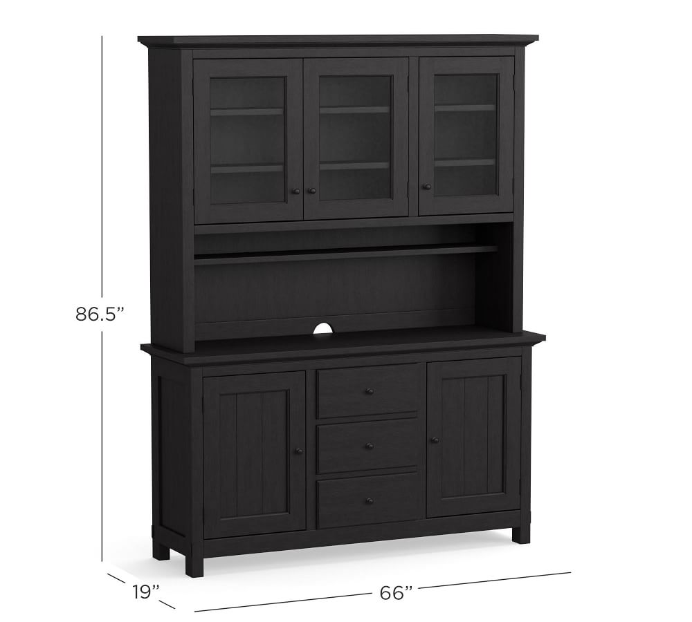 Benchwright Buffet Table & Hutch Pottery Barn