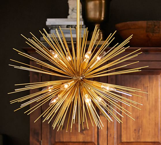 exploding chandelier