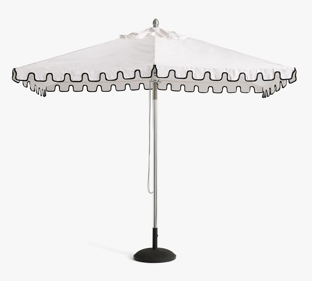 Premium 10' Rectangular Portofino Patio Umbrella Rustproof Aluminum