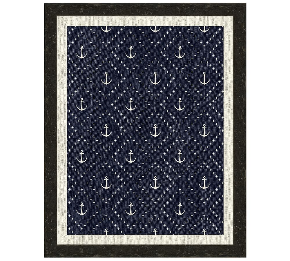 Nautical Pattern Print Pottery Barn