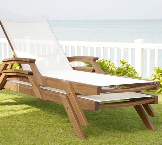 chaise lounge chair teak