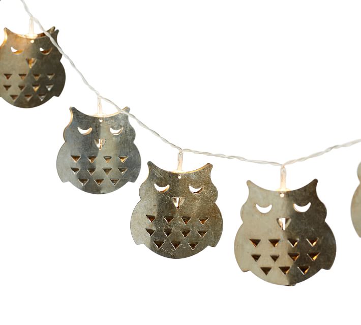 owl string lights