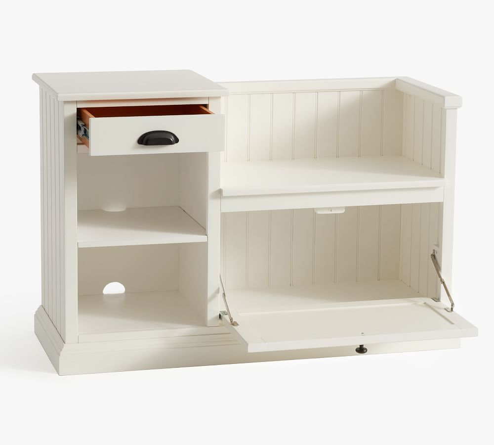 Aubrey Entryway Storage Bench Pottery Barn