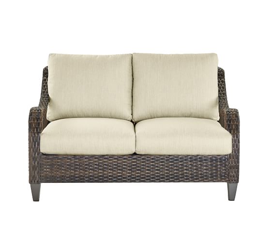 pottery barn outdoor loveseat