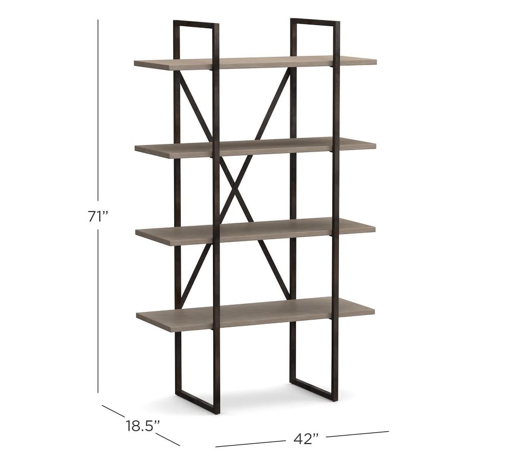 Houston Etagere Bookcase Pottery Barn