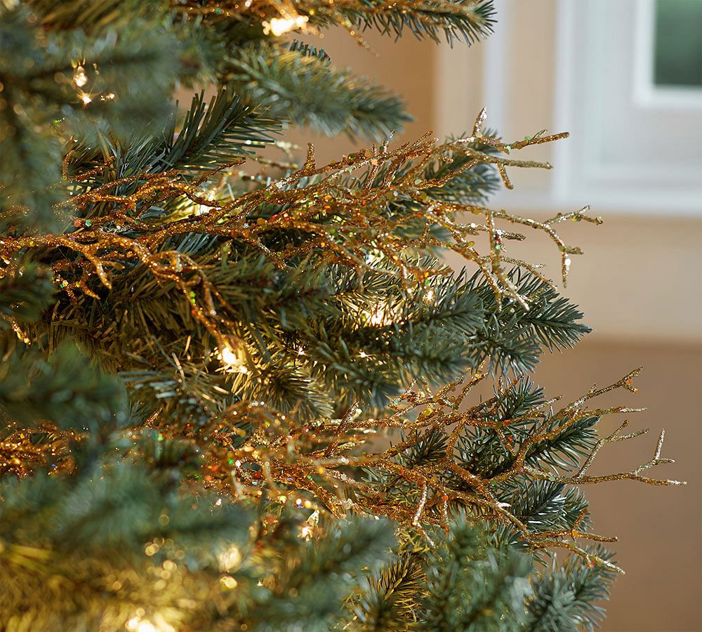 Gold Coral Tree Pick Pottery Barn