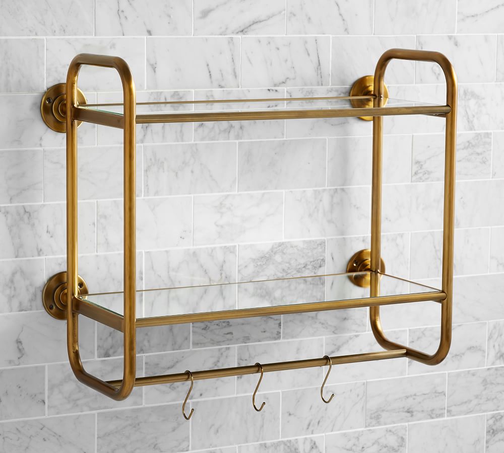 Vintage Wall Shelf Pottery Barn