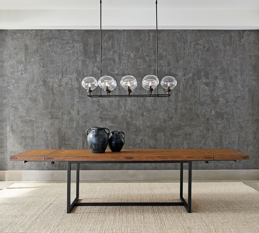 Malcolm Extending Dining Table Pottery Barn