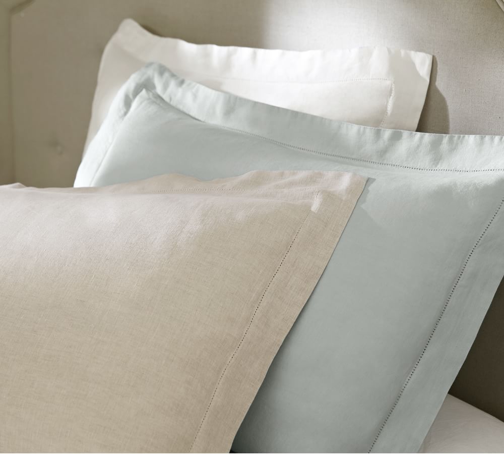 Linen Duvet Cover & Shams Pottery Barn