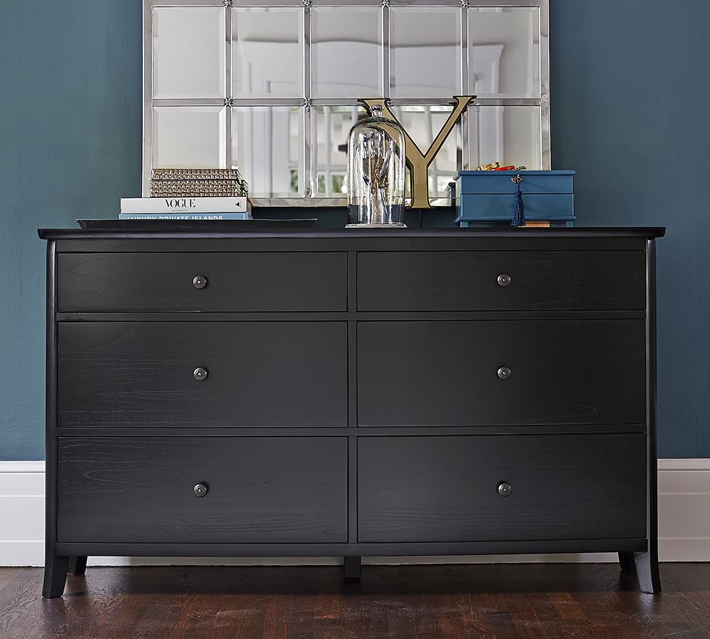 Chloe 6Drawer Wide Dresser Pottery Barn