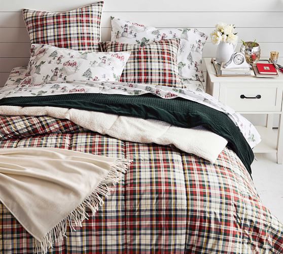 denver plaid comforter