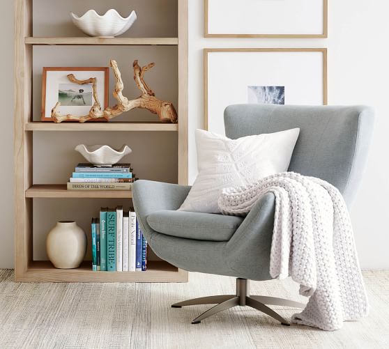 wells petite swivel chair