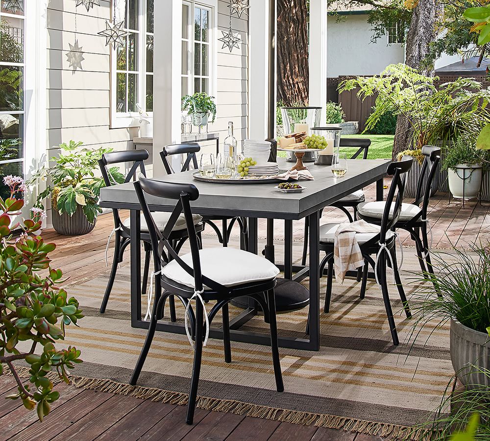 XBack Indoor/Outdoor Bistro Chair Pottery Barn
