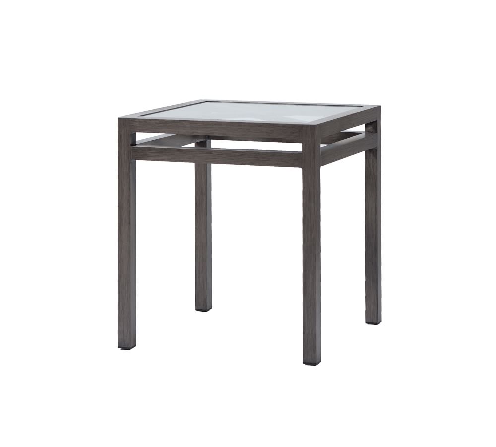 Canyon Metal Outdoor Side Table | Pottery Barn