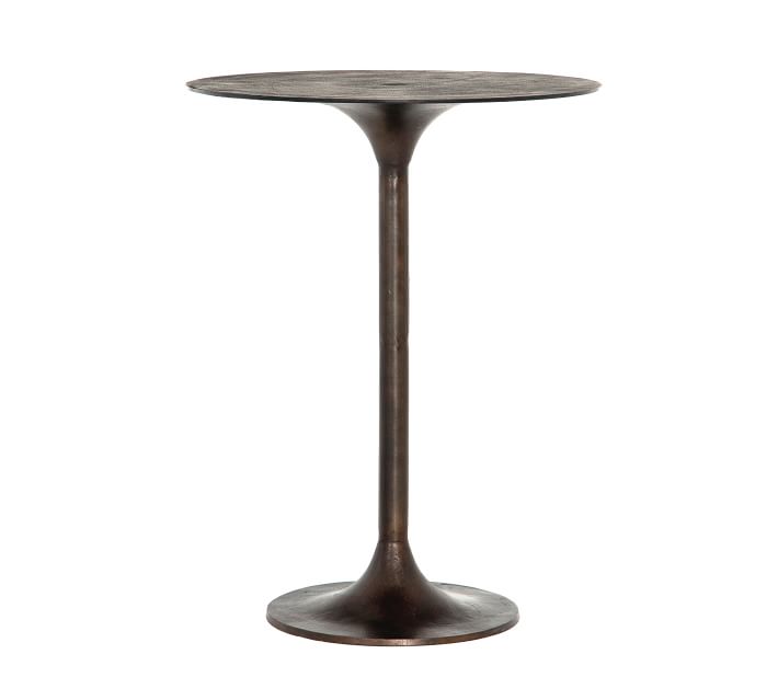 metal bar height table