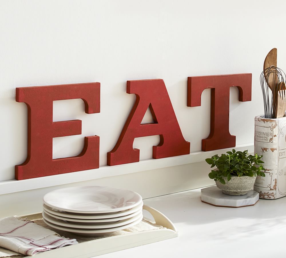 Eat Sign Wall Decor Pottery Barn