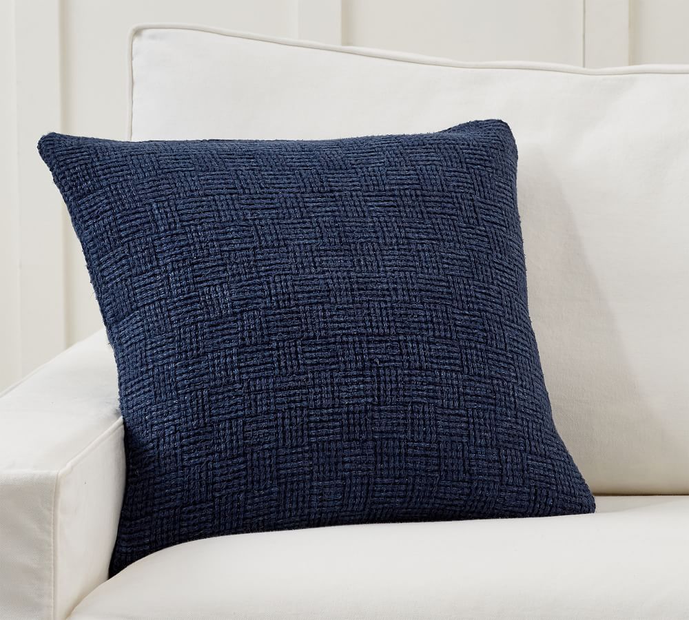 Ivy Linen Textured Pillow Covers Pottery Barn
