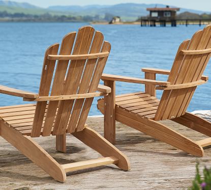 teak adirondack rocker