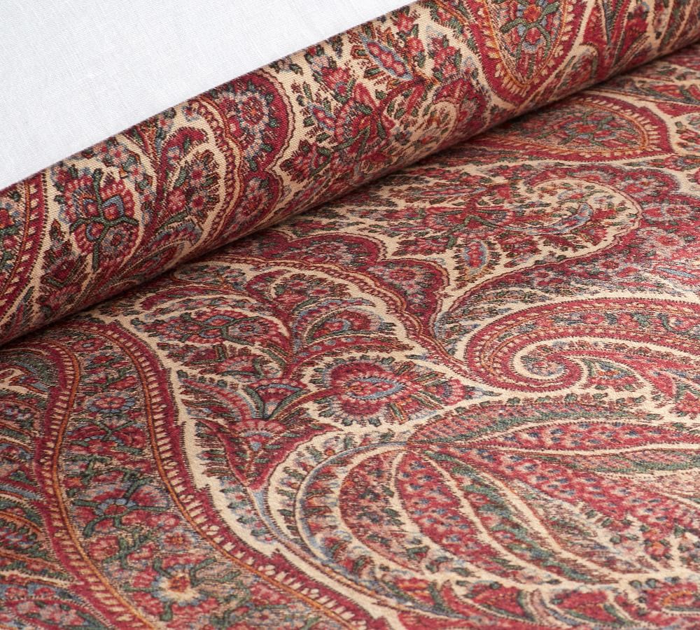 Norwood Paisley Cotton Patterned Duvet Cover & Sham Pottery Barn