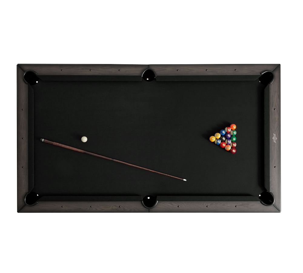 Industrial XBase Pool Table Game Table Pottery Barn