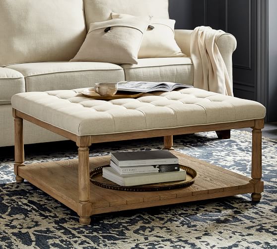 square table ottoman