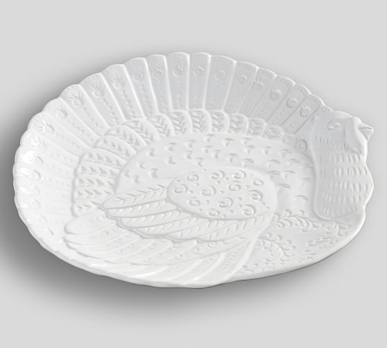 ceramic turkey platters