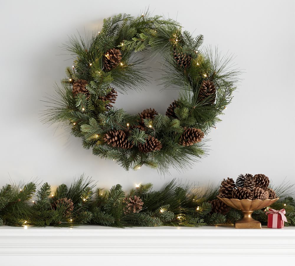 Juniper Wreath & Garland Collection | Pottery Barn