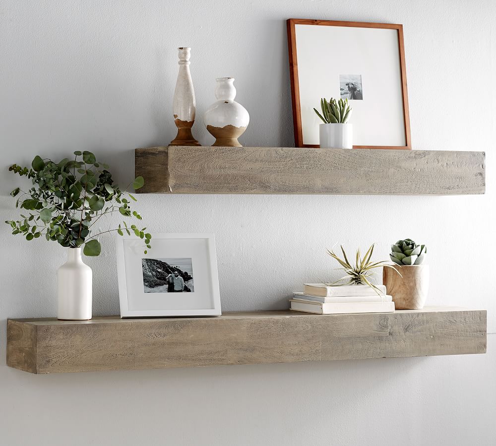 Benchwright Floating Shelves Pottery Barn