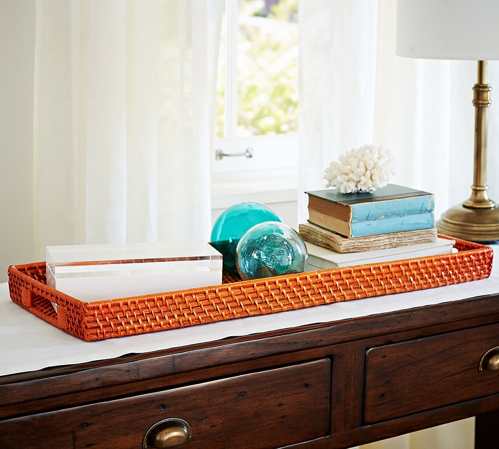 Jensen Woven Tray Pottery Barn