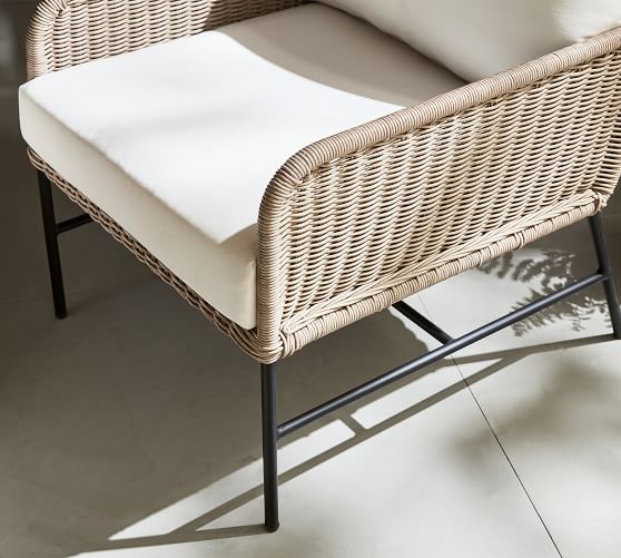 wicker lounge fauteuils