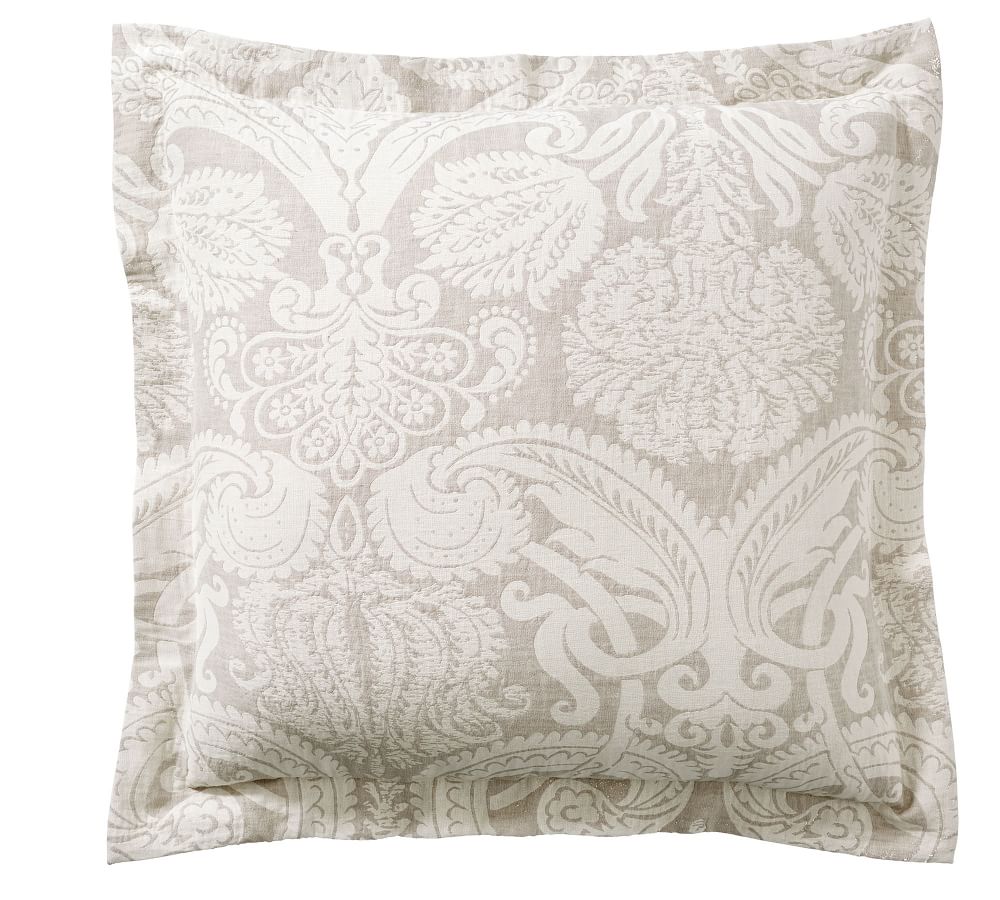 Bijou Jacquard Pillow Sham Pottery Barn