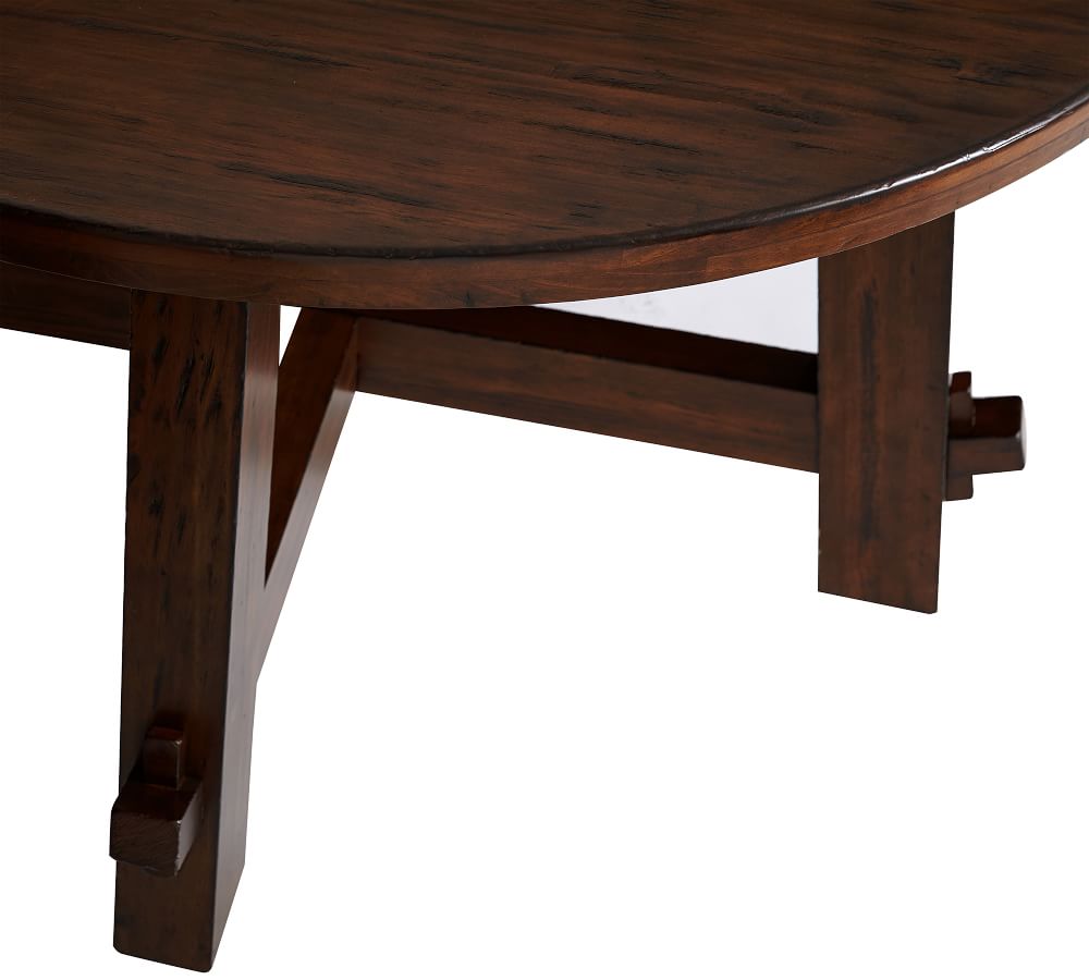 Toscana Round Extending Dining Table | Pottery Barn