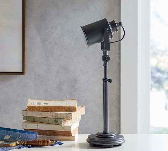 pottery barn photographers lamp