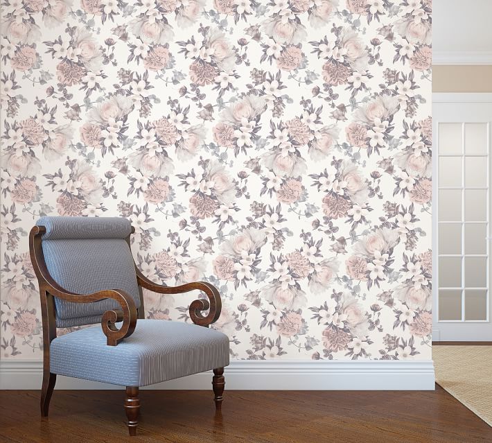 Botanical Removable Wallpaper | Pottery Barn