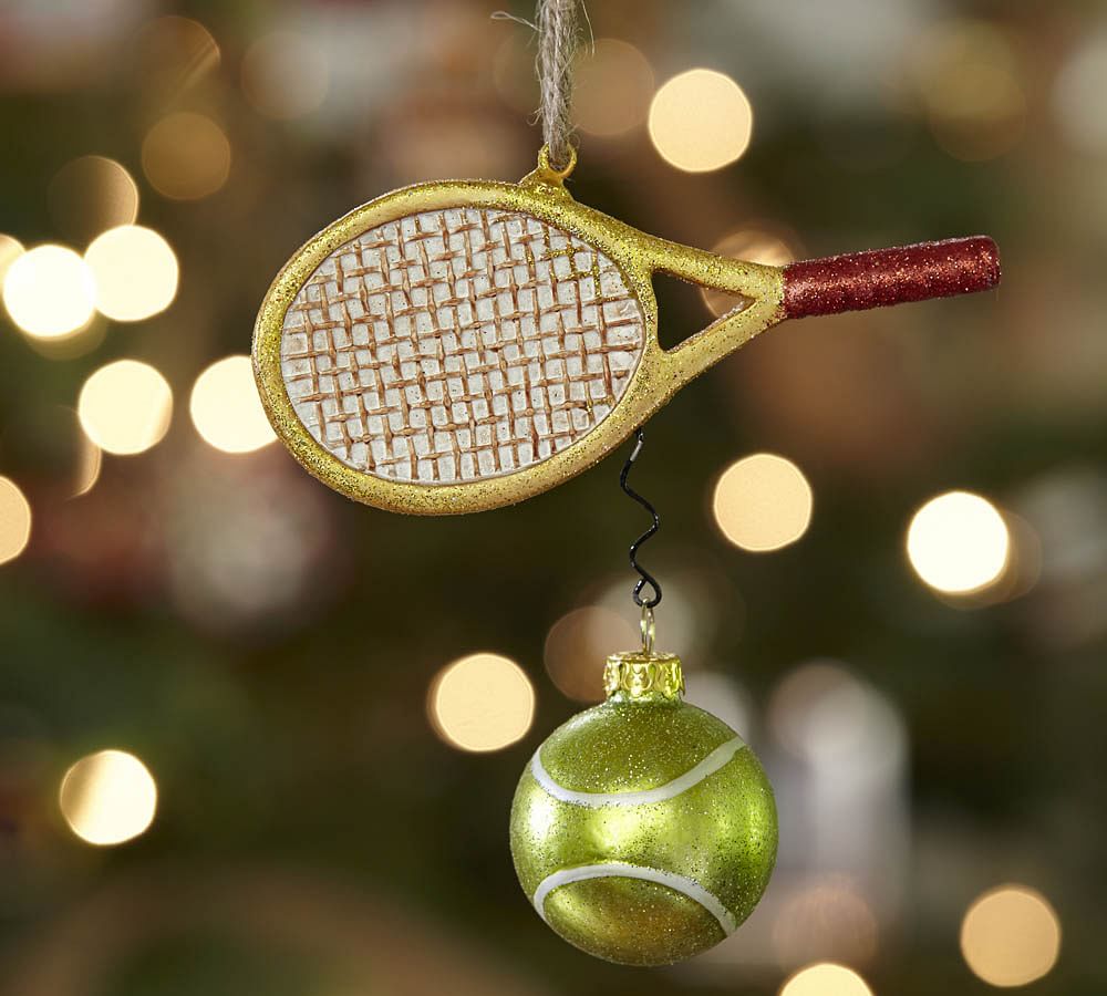 Tennis Christmas Ornament Pottery Barn
